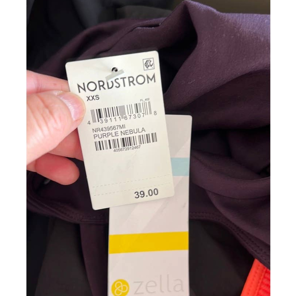 NWT Zella Sports Bra Purple Size XXS - Picture 6 of 6